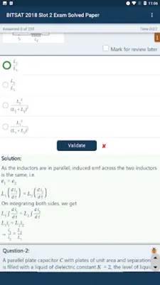 BITSAT Exam Previous Papers android App screenshot 3