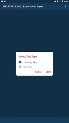 BITSAT Exam Previous Papers android App screenshot 4