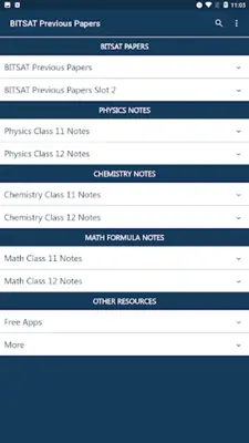 BITSAT Exam Previous Papers android App screenshot 7